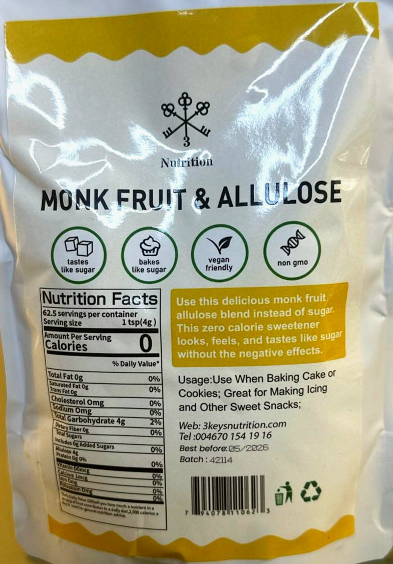 Monk fruit & Allulose