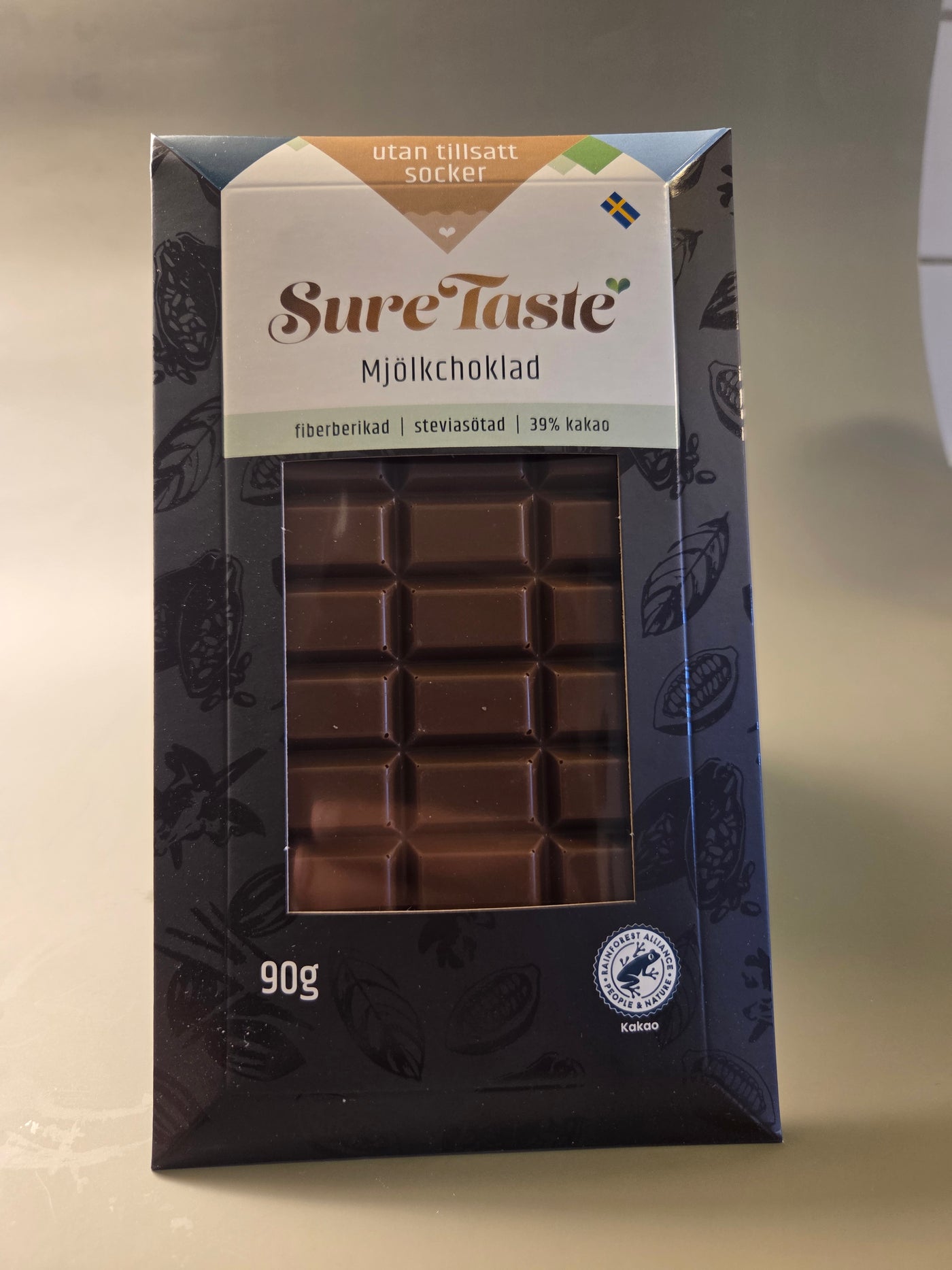 Mjölkchokladkaka Sockerfri (90 g)